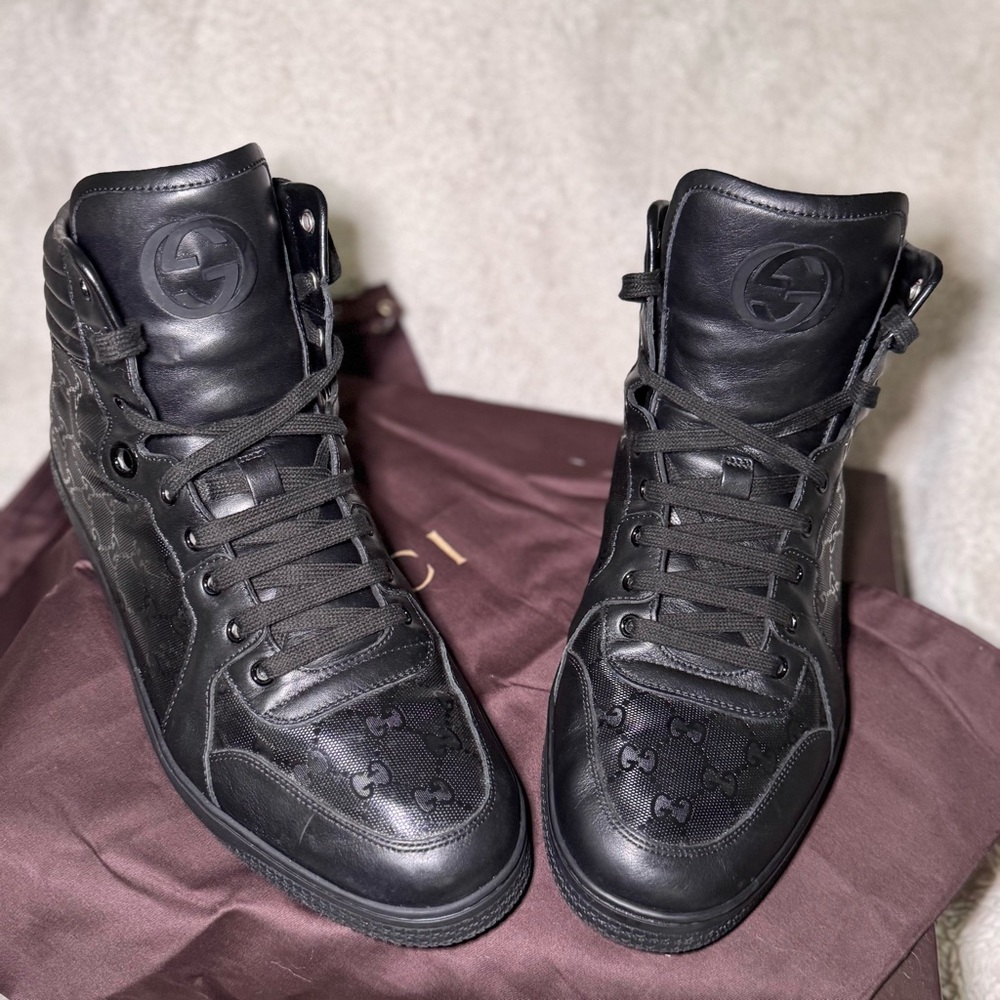 Gucci Men's Black Sneakers